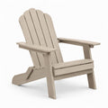 Fauteuil Adirondack en bois composite beige